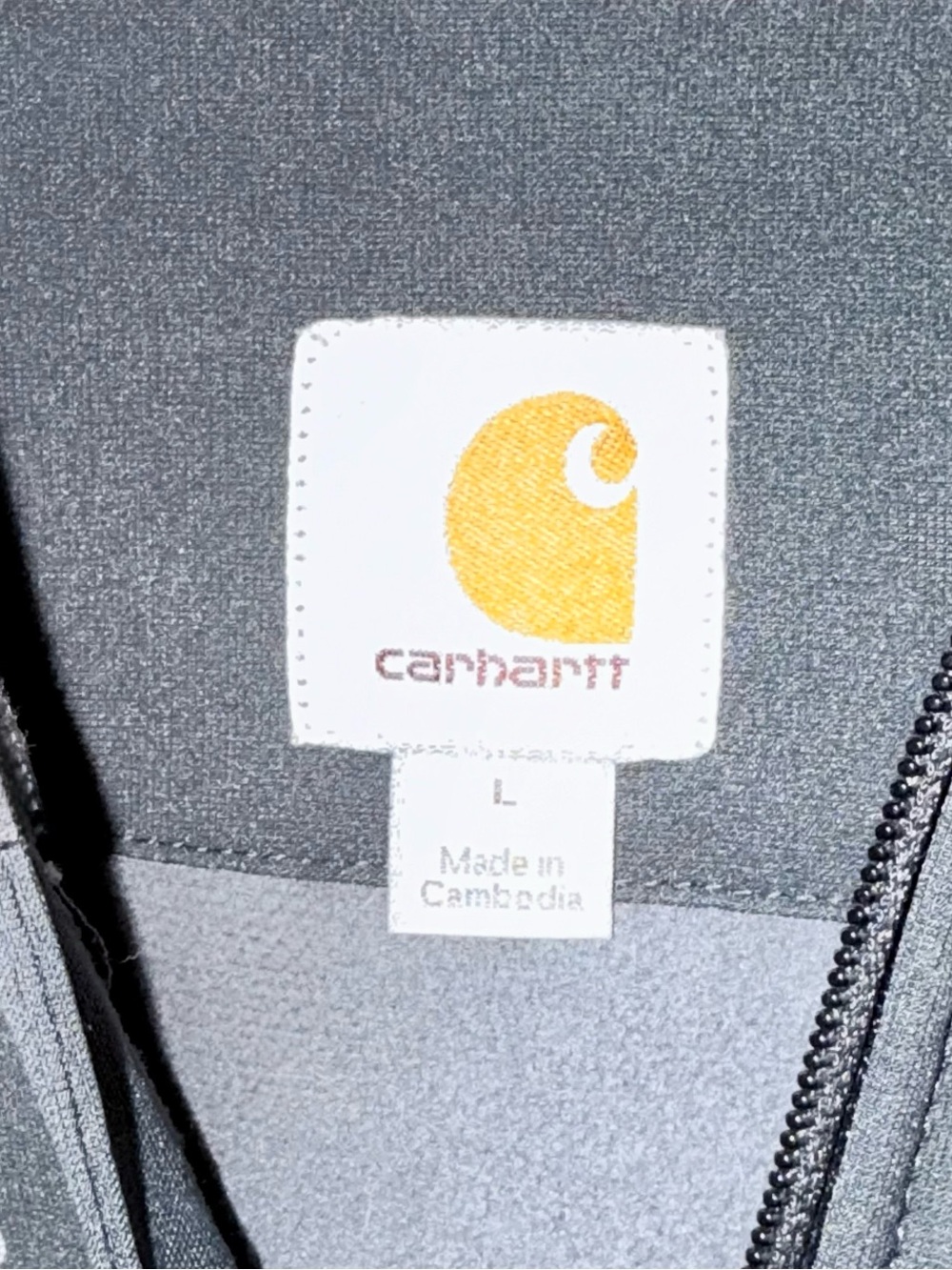 Mens Carhartt Jacket sz Large regular RN#14806 - Picture 11 of 13